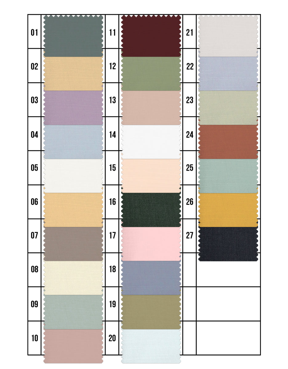 Plain Giovani Cotton Linen Col.23 (Dusty Green) – GIO FABRICS