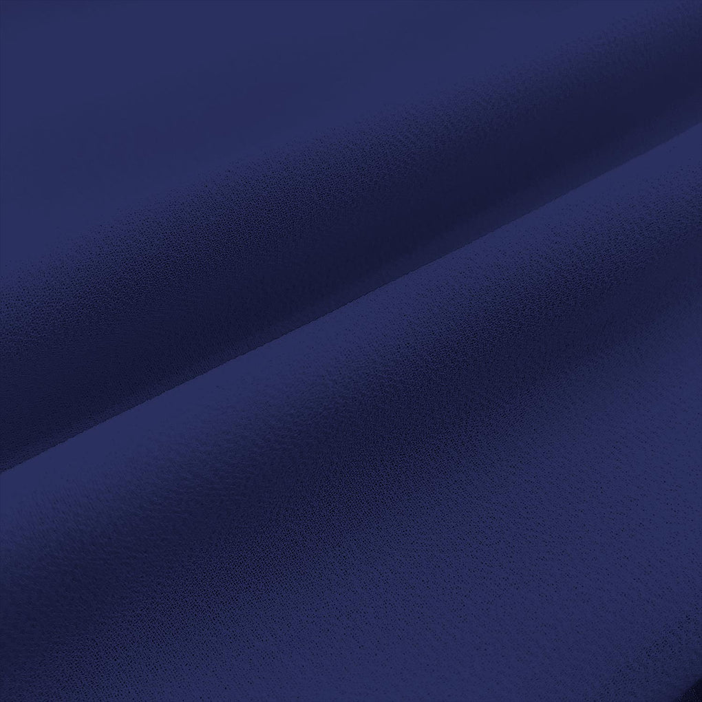Plain Heavy Chiffon -C003- Navy Blue – GIO FABRICS
